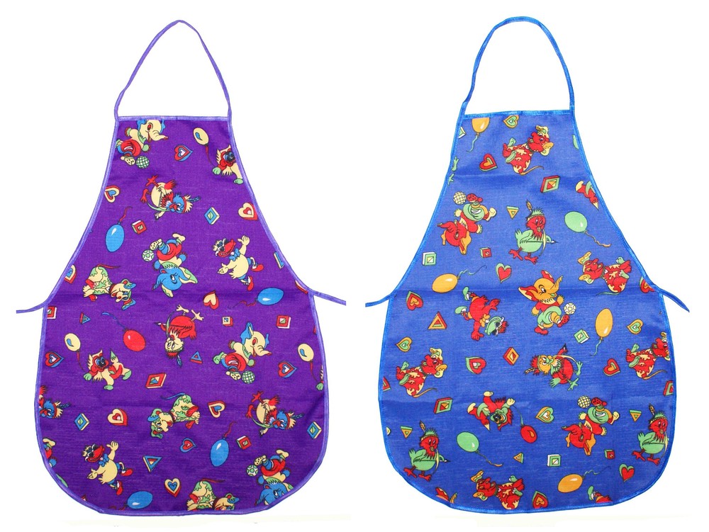 Malschürze Kinderschürze Bastelschürze Polyester