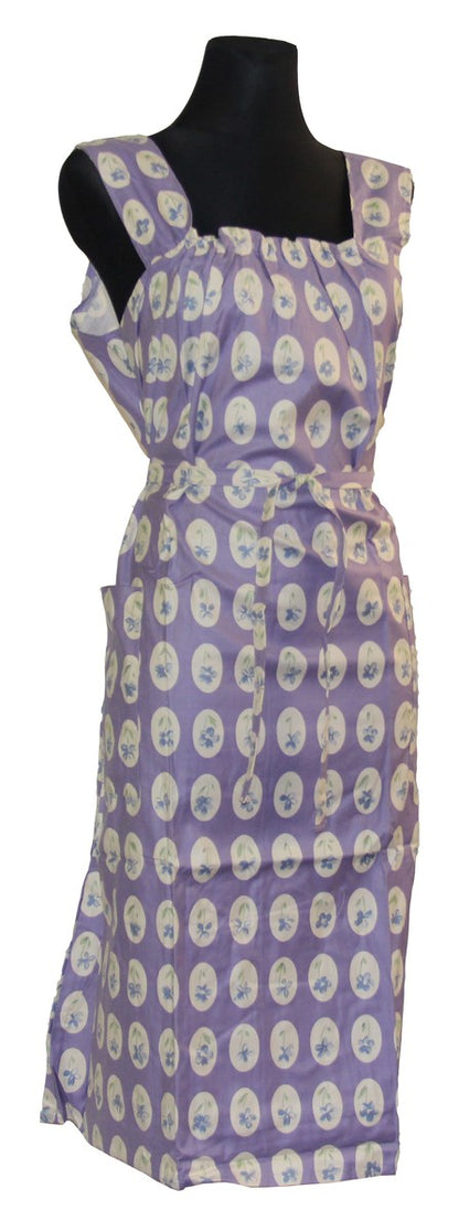 Kleid Trägerkleid Hauskleid Gartenkleid Strandkleid Satin
