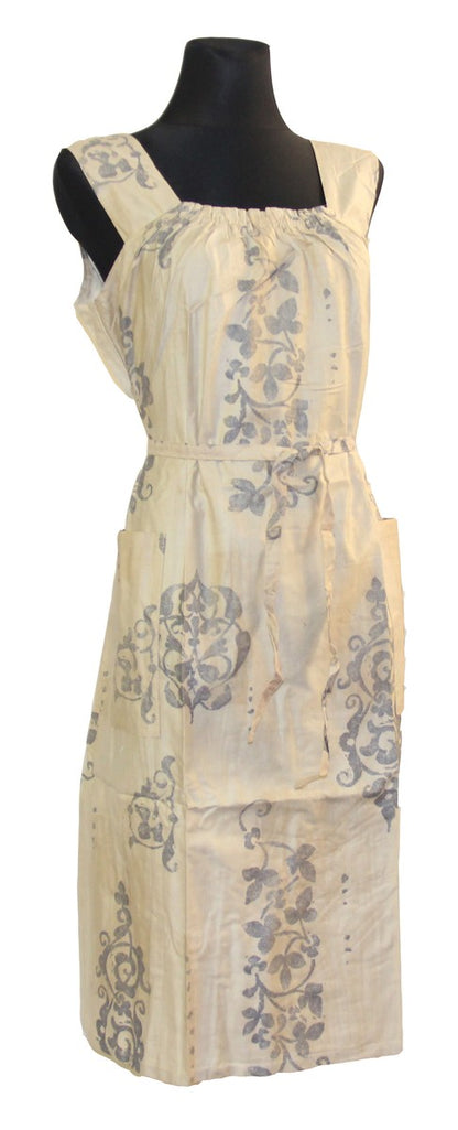 Kleid Trägerkleid Hauskleid Gartenkleid Strandkleid Satin