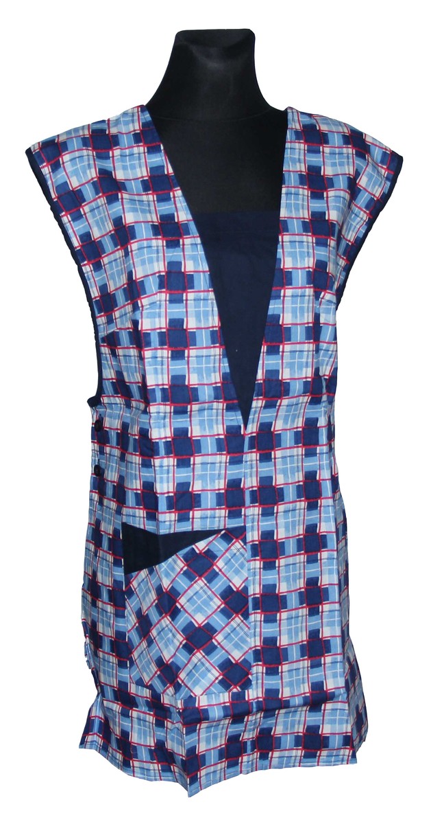 Chasuble  Kasack Überwurf Schürze kariert
