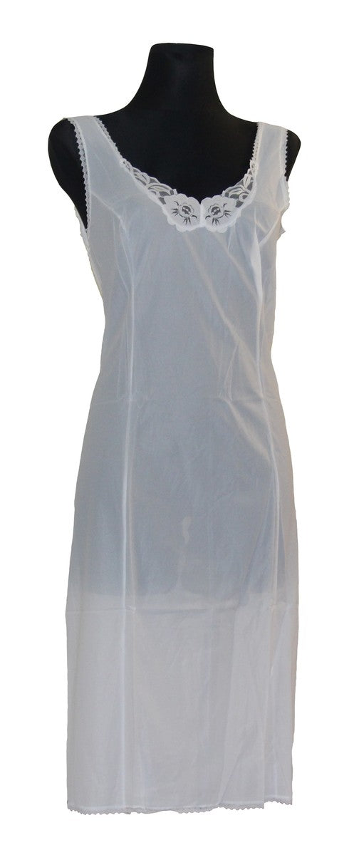 Damen Unterkleid Unterrock mit Spitze