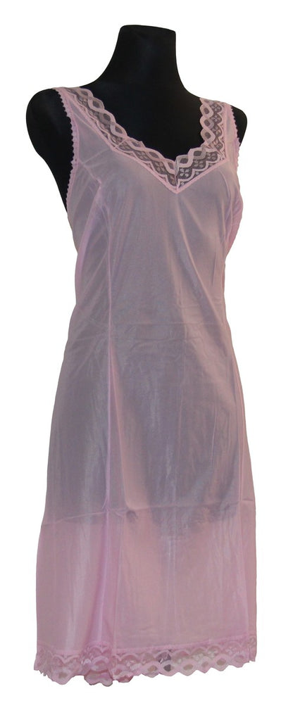 Damen Unterkleid Unterrock mit Spitze