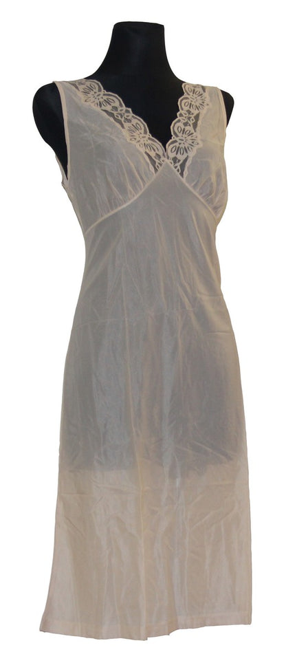 Damen Unterkleid Unterrock mit Spitze