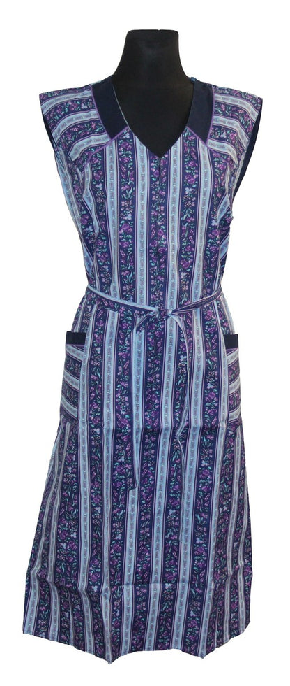 Reißverschlusskittel RV Kittel Schürze Hauskleid