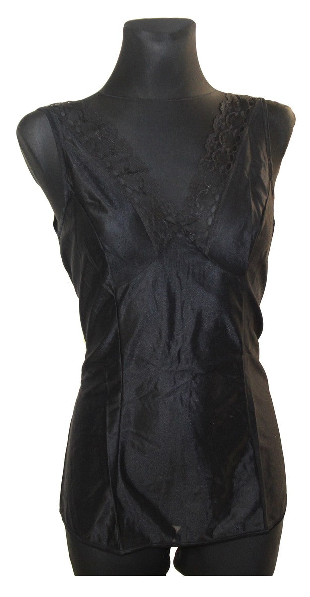Damen Hemdrock mit Spitze versch. Farben