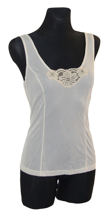 Damen Hemdrock mit Spitze versch. Farben