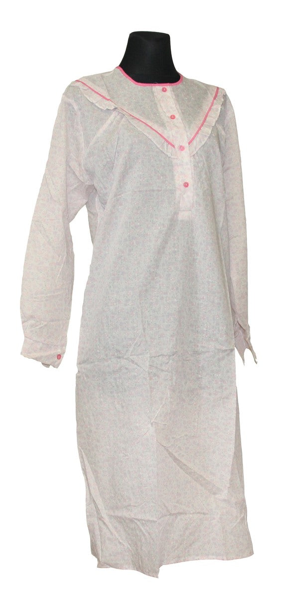 Nachtwäsche Nachthemd Damen Nachtgewand Nachtkleid