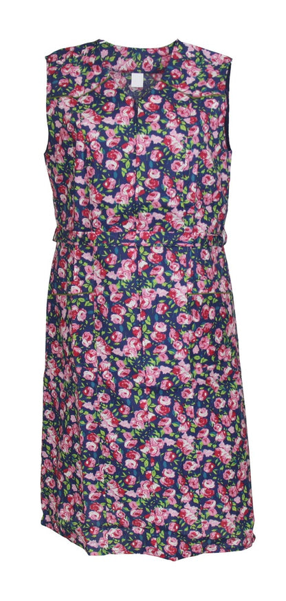 Reißverschluss Kittel RV Schürze Hauskleid Baumwolle