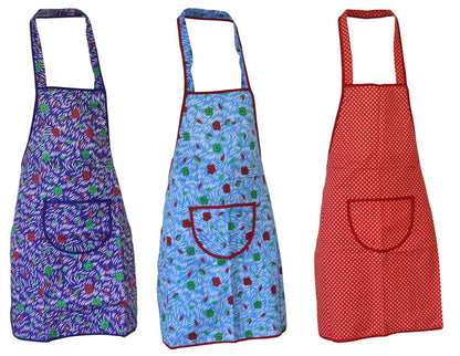 Latzschürze 70x62cm Baumwolle  Trägerschürze Grillschürze Schürze Kochschürze