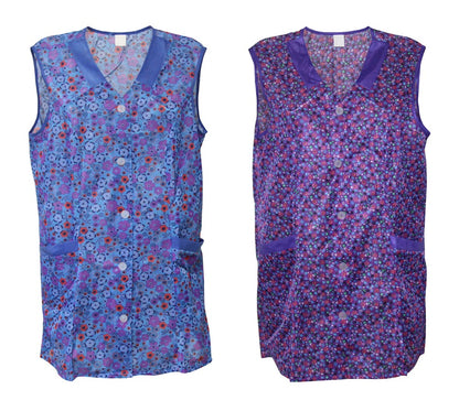 7/8 Kasack 85 cm Kittel kurz Schürze Dederon Polyester