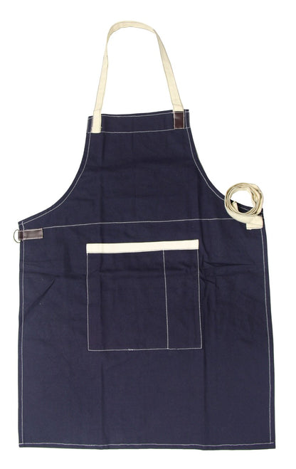 Denim BBQ Schürze Baumwolle Kochschürze Grillschürze Latzschürze Trägerschürze