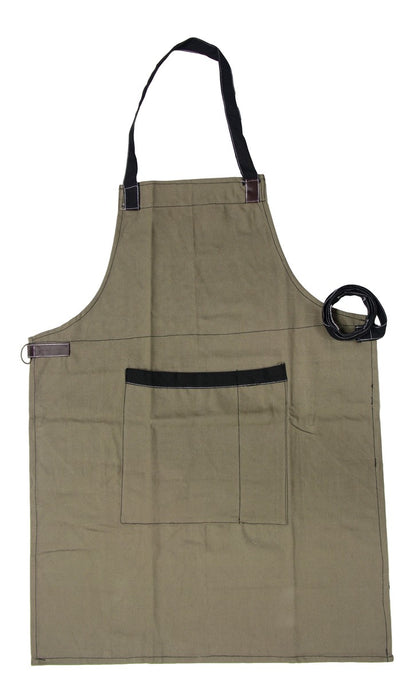 Denim BBQ Schürze Baumwolle Kochschürze Grillschürze Latzschürze Trägerschürze
