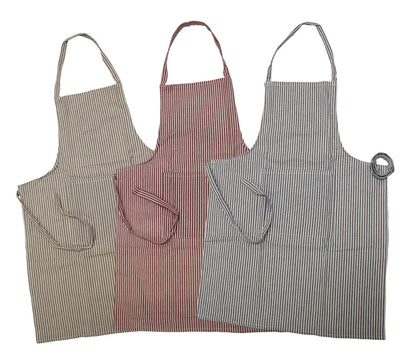 Küchenschürze Schürze Baumwolle Grillschürze Kochschürze Latzschürze BBQ