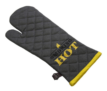 Grillhandschuhe lang Ofenhandschuhe Kochen Backen Baumwolle Handschuhe Topfhandschuhe