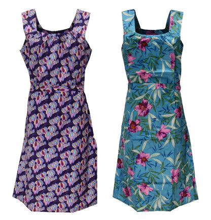 Summer dress dress house dress garden dress beach dress satin