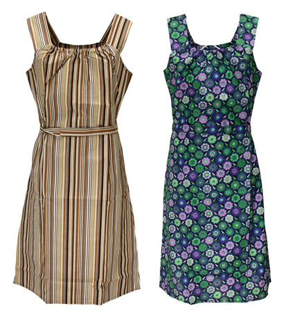 Sommerkleid Kleid Hauskleid Gartenkleid Strandkleid Baumwolle