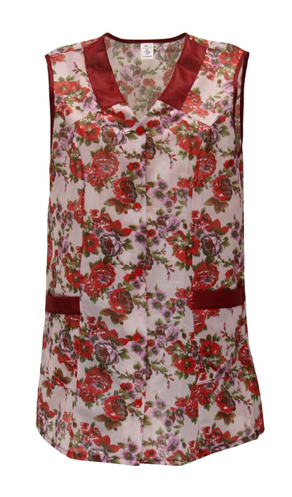 7/8 Kasack 85 cm Kittel kurz Schürze Dederon Polyester