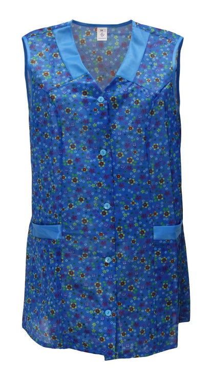 7/8 Kasack 85 cm Dederon Kittel kurz Schürze Polyester