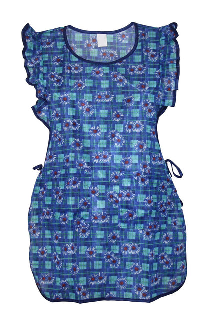Chasuble Dederon Nylon Nostalgie Kasack Überwurf Schürze Rüsche