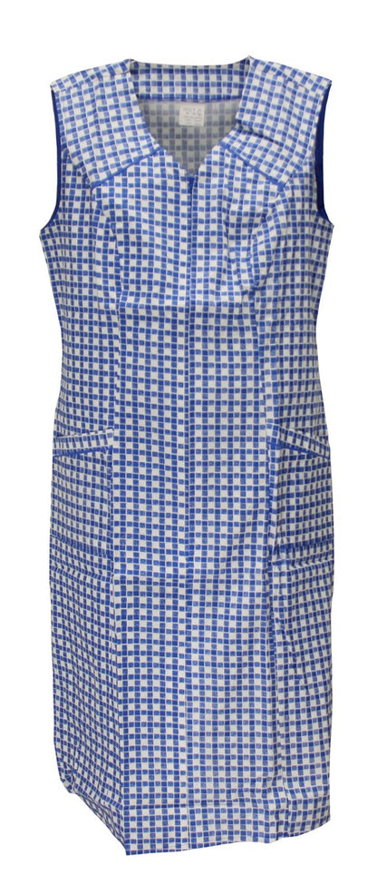Schuerzenfabrik Reißverschlusskittel RV Kittel Hauskleid Schürze