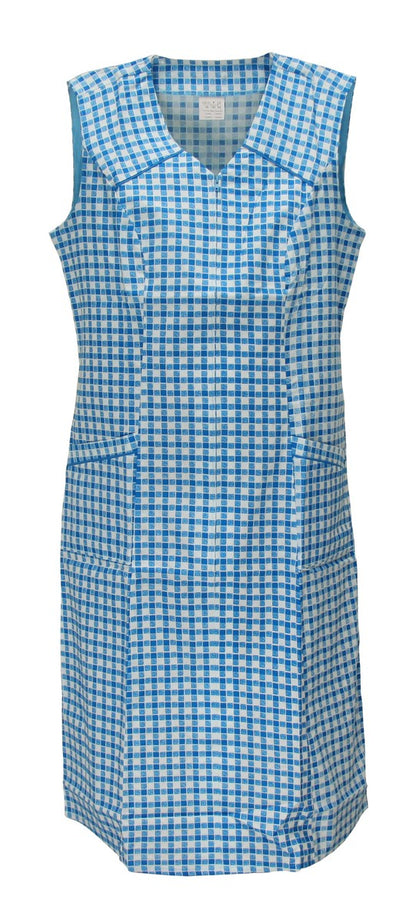 Schuerzenfabrik Reißverschlusskittel RV Kittel Hauskleid Schürze