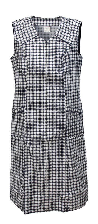Schuerzenfabrik Reißverschlusskittel RV Kittel Hauskleid Schürze