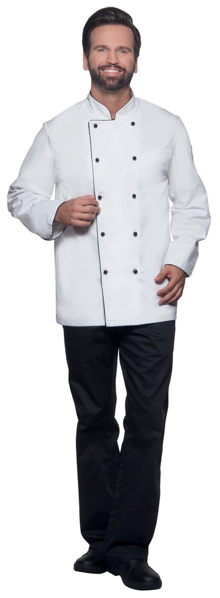zweireihige 5 Loch Jacke karlowsky Arbeitsjacke Herren Kochjacke Kochbekleidung