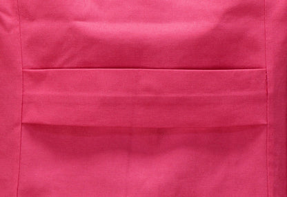Damen Knopfkittel Kittel Schürze Baumwolle/Polyester Schürze Arbeitskittel