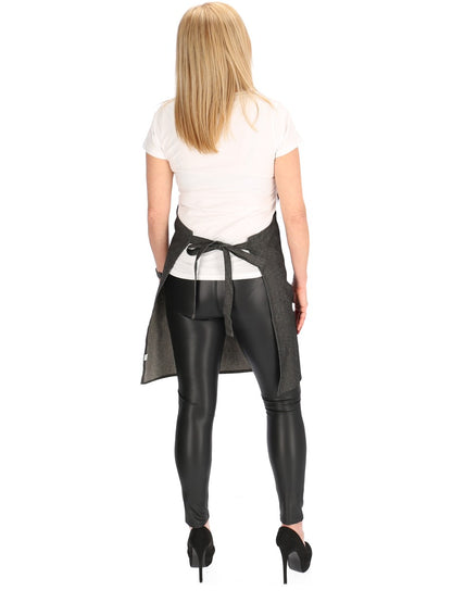 Trägerschürze Jeans blau schwarz Latzschürze Schürze Grillschürze Kochschürze
