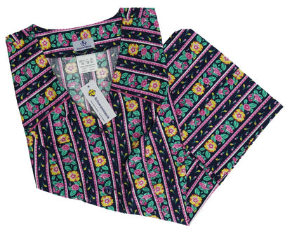 7/8 tunic cotton colorful apron short sleeveless chef's apron