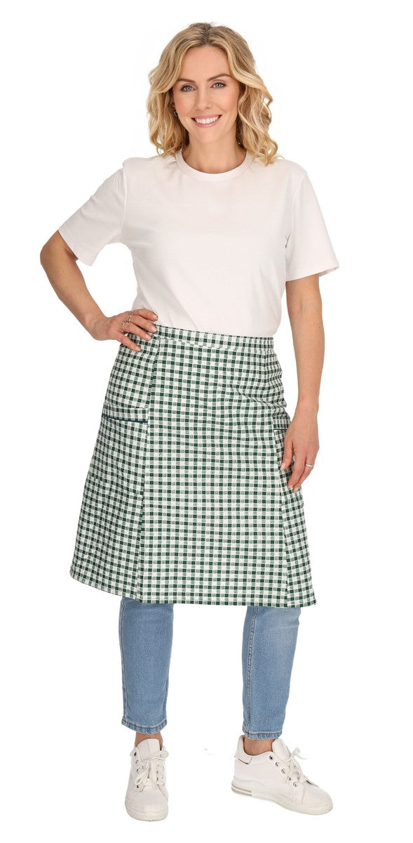 Apron Factory Kitchen Apron Half Apron 2 Pockets 59x89 cm Cotton