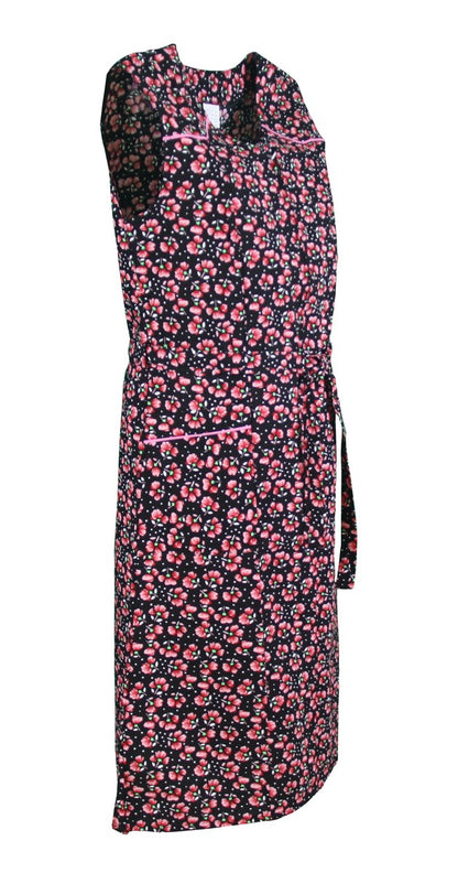 Zipper Smock House Dress Cotton Apron Cooking Apron Kitchen Apron