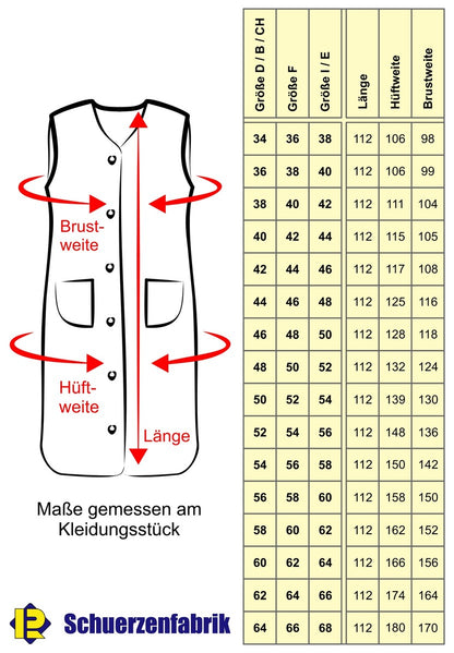 Apron Pinafore Dederon Nylon Pinafore Apron various colours