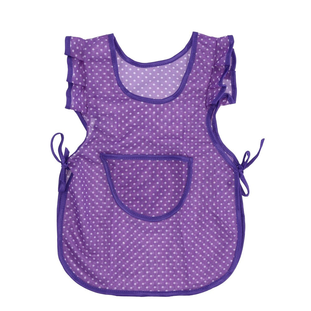 Children's apron Dederon girls' apron colourful painting apron baking eating