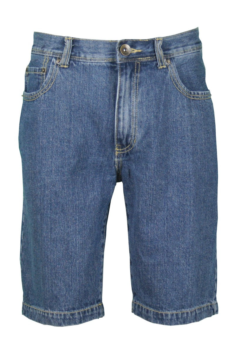 Jeanshose Herren kurz Jeansshorts im 5-Pocket-Design Shorts 100% Baumwolle