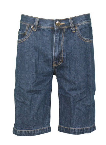 Jeanshose Herren kurz Jeansshorts im 5-Pocket-Design Shorts 100% Baumwolle