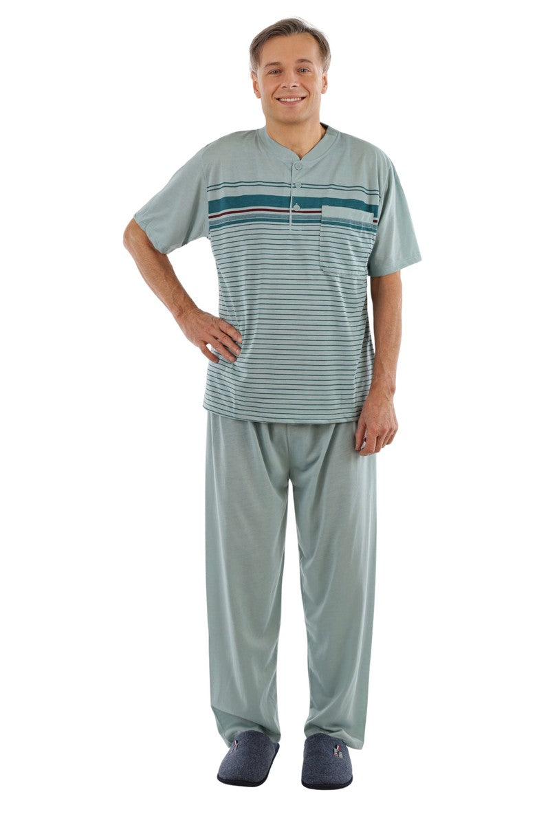 Men's Long Pyjamas Sleepwear Nightwear