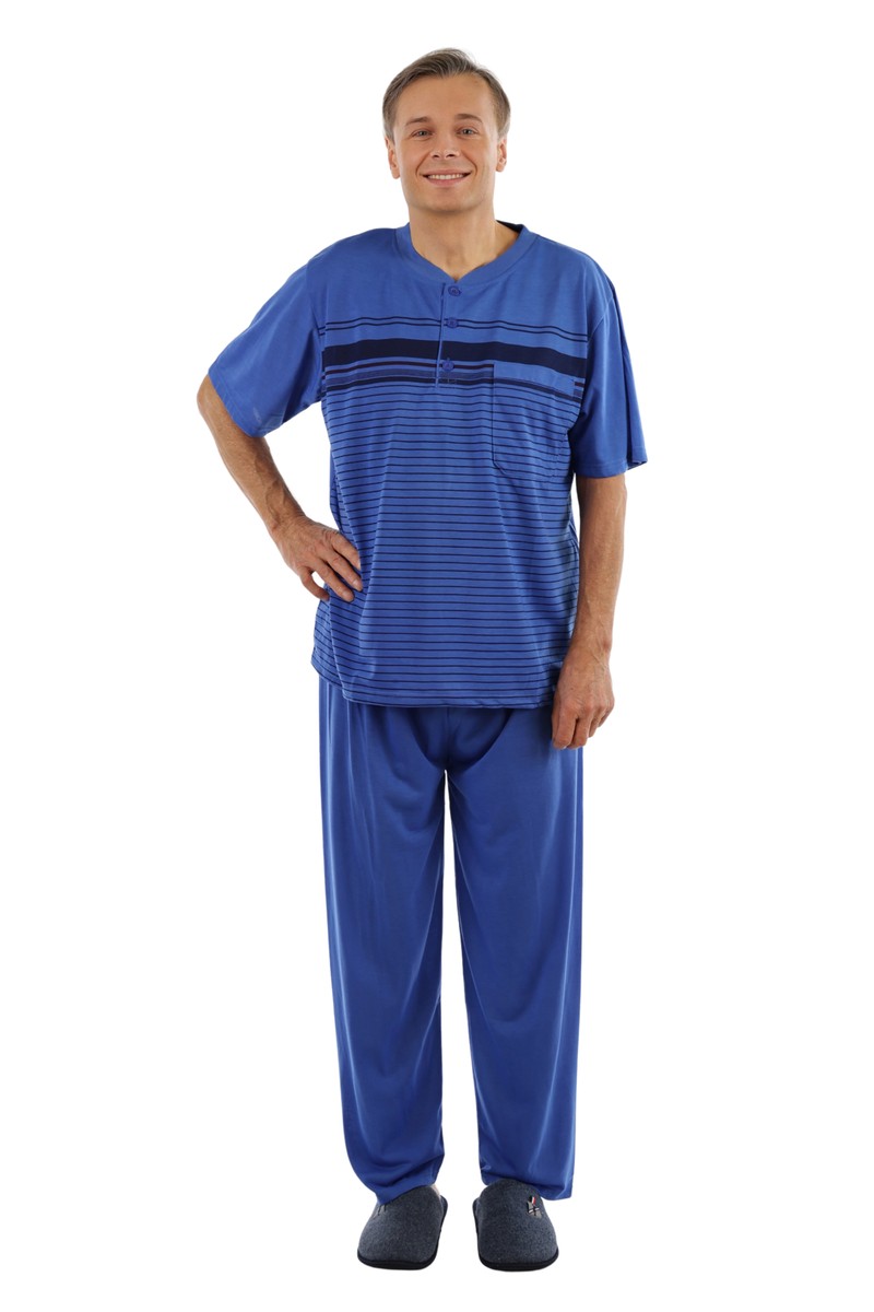 Men's Long Pyjamas Sleepwear Nightwear