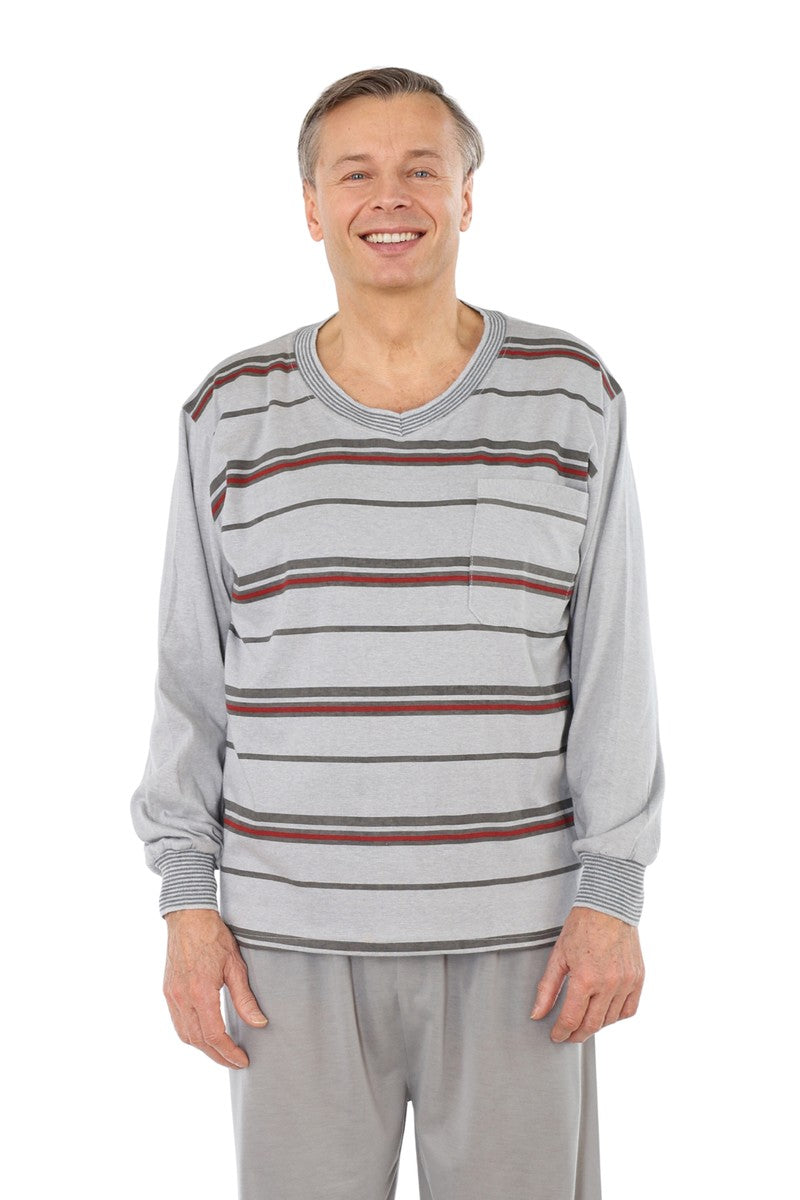 Men's Long Pyjamas Sleepwear Nightwear