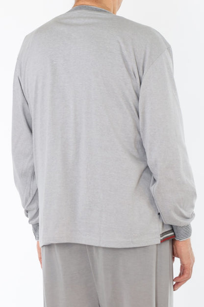 Pyjama Herren lang Schlafanzug Schlafkleidung Nachtwäsche