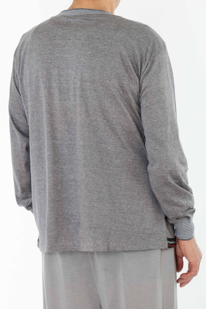 Pyjama Herren lang Schlafanzug Schlafkleidung Nachtwäsche