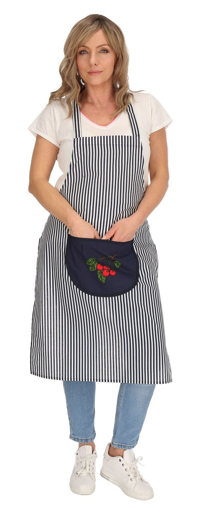 Latzschürze Baumwolle mit Motiv Trägerschürze Schürze Grillschürze Kochschürze