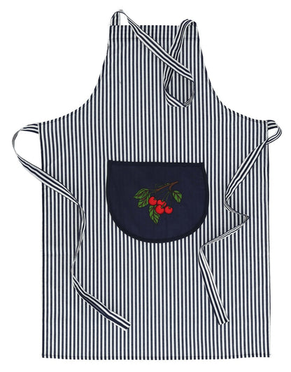 Latzschürze Baumwolle mit Motiv Trägerschürze Schürze Grillschürze Kochschürze