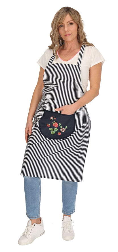 Latzschürze Baumwolle mit Motiv Trägerschürze Schürze Grillschürze Kochschürze