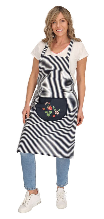 Latzschürze Baumwolle mit Motiv Trägerschürze Schürze Grillschürze Kochschürze