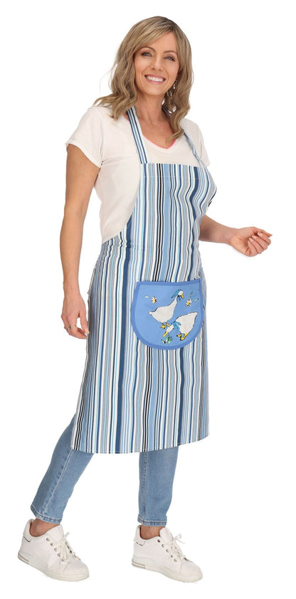 Latzschürze Baumwolle mit Motiv Trägerschürze Schürze Grillschürze Kochschürze