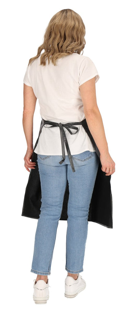 Bib Apron Cotton Coated Waterproof Strap Apron Apron Chef Apron