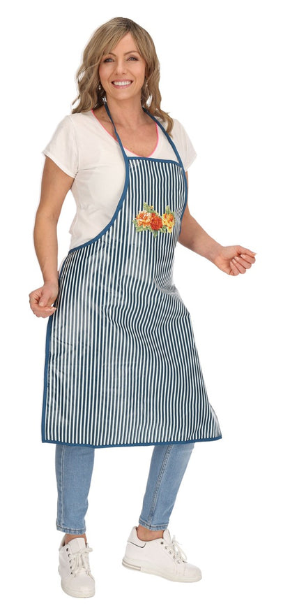Bib Apron Cotton Coated Waterproof Strap Apron Apron Chef Apron