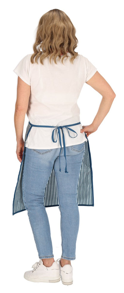 Bib Apron Cotton Coated Waterproof Strap Apron Apron Chef Apron