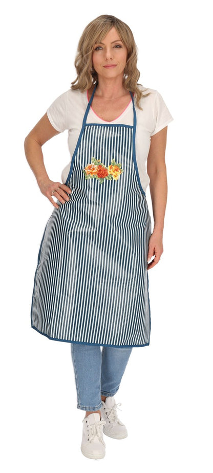 Bib Apron Cotton Coated Waterproof Strap Apron Apron Chef Apron